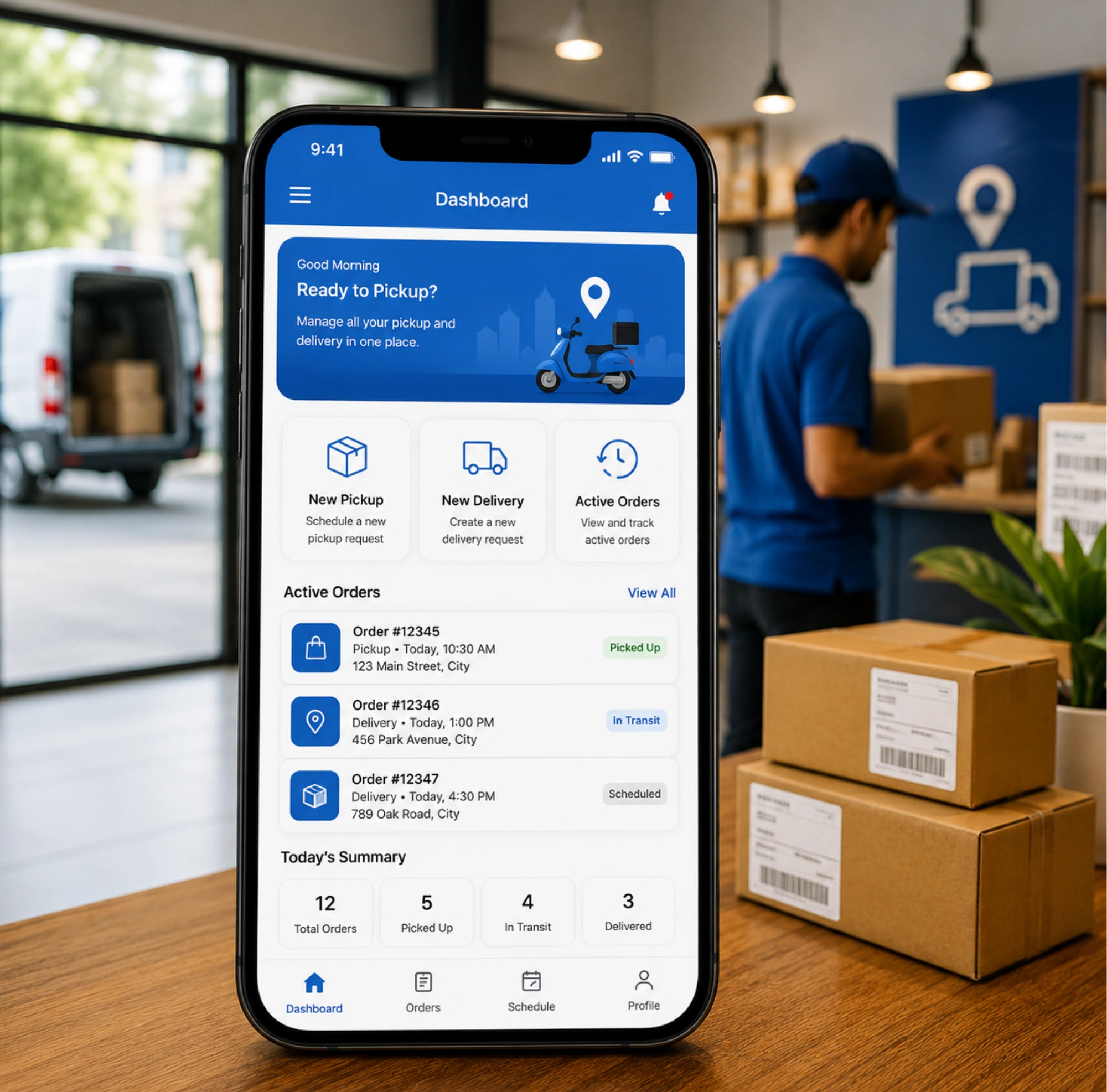 Custom Delivery Apps